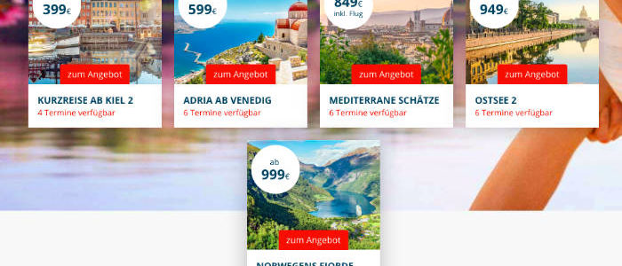 AIDA Pfingst Sale 2019 - Bildquelle: AIDA Cruises