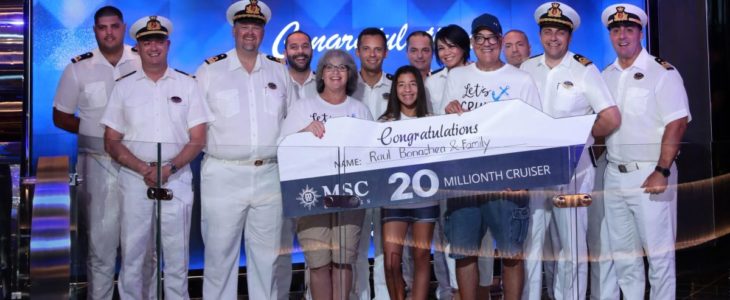 20 Millionen Kreuzfahrt-Gäste - Bildquelle: MSC Cruises