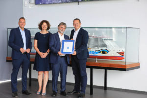 AIDAnova Blauer Engel - Bildquelle. obs/AIDA Cruises/Ove Arscholl