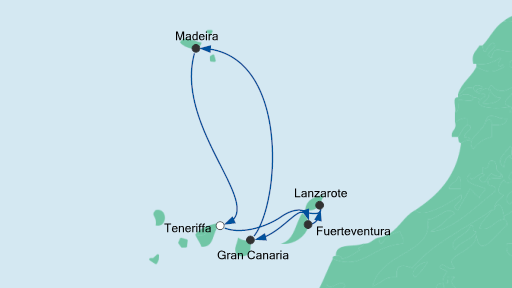 Kanaren und Madeira - Bildquelle: AIDA Cruises