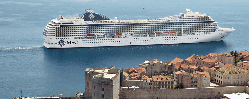 MSC Musica in Dubrovnik - Bildquelle: MSC Kreuzfahrten