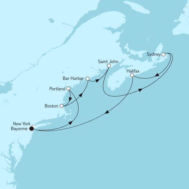 Neuengland mit Kanada II - Bildquelle. TUI Cruises