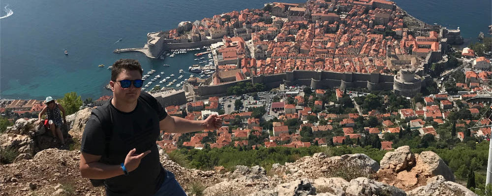 Blick auf die Altstadt von Dubrovnik - Bildquelle: Dennis Vitt