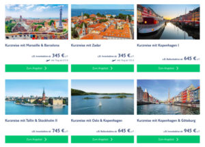 TUI Cruises: Kurzreise-Spezial - Bildquelle. TUI Cruises