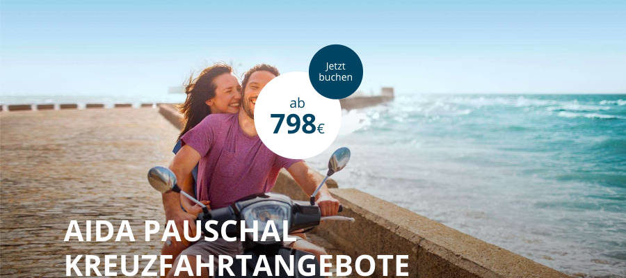 AIDA Pauschal 2020 - Bildquelle. AIDA Cruises