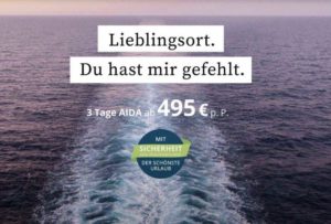 Leinen los für AIDA Cruises, Bildquelle: AIDA Cruises