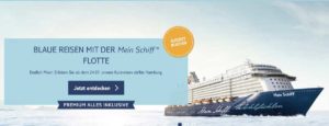 Mein Schiff Blaue Reisen - Bildquelle. TUI Cruises