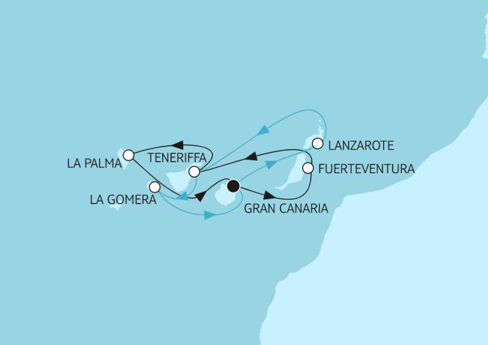 Blaue Reisen auf den Kanaren - Bildquelle: TUI Cruises