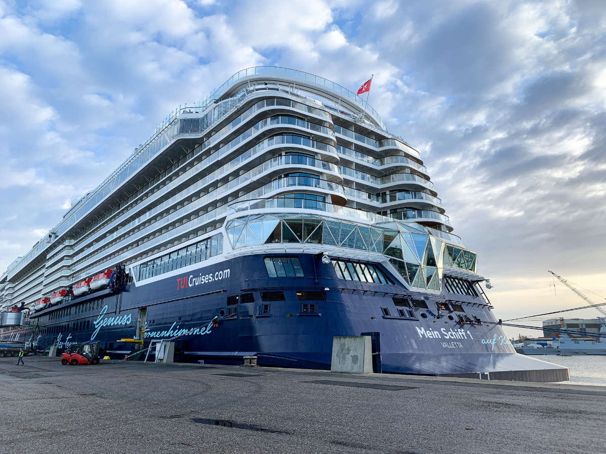 TUI Cruises: Mein Schiff 1 in Kiel - Bildquelle: Cruisify.de