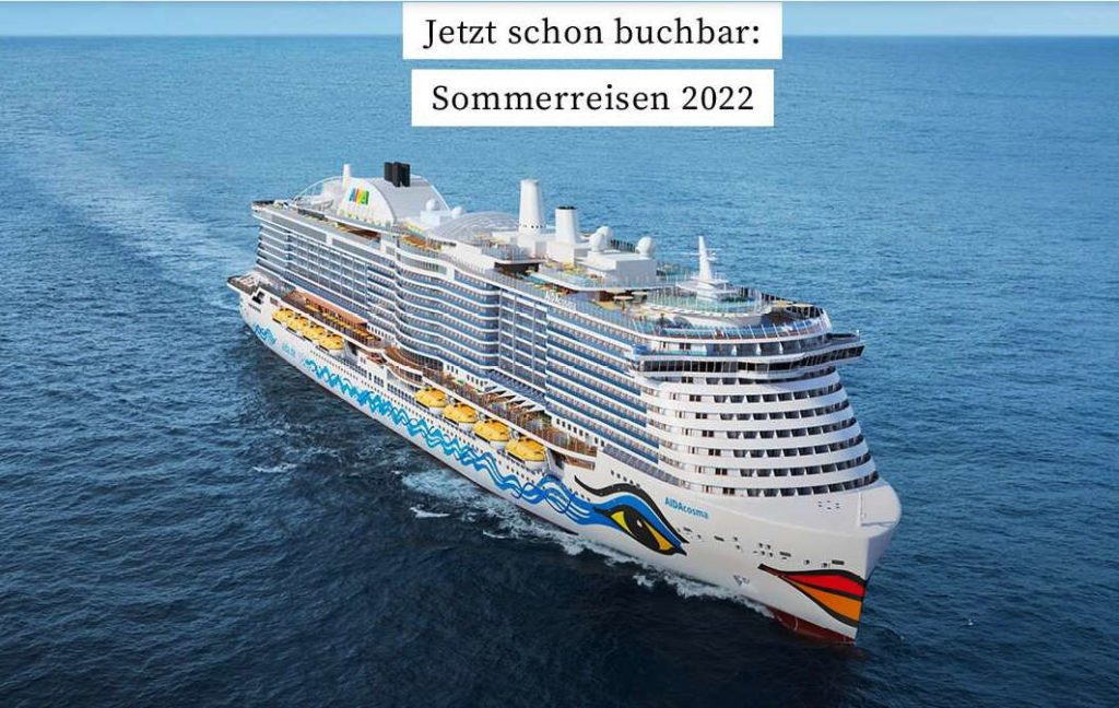 AIDAcosma - Sommerreisen 2022 - Bildquelle: AIDA Cruises