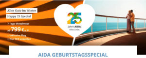AIDA 25 Jahre Geburtstagsspecial