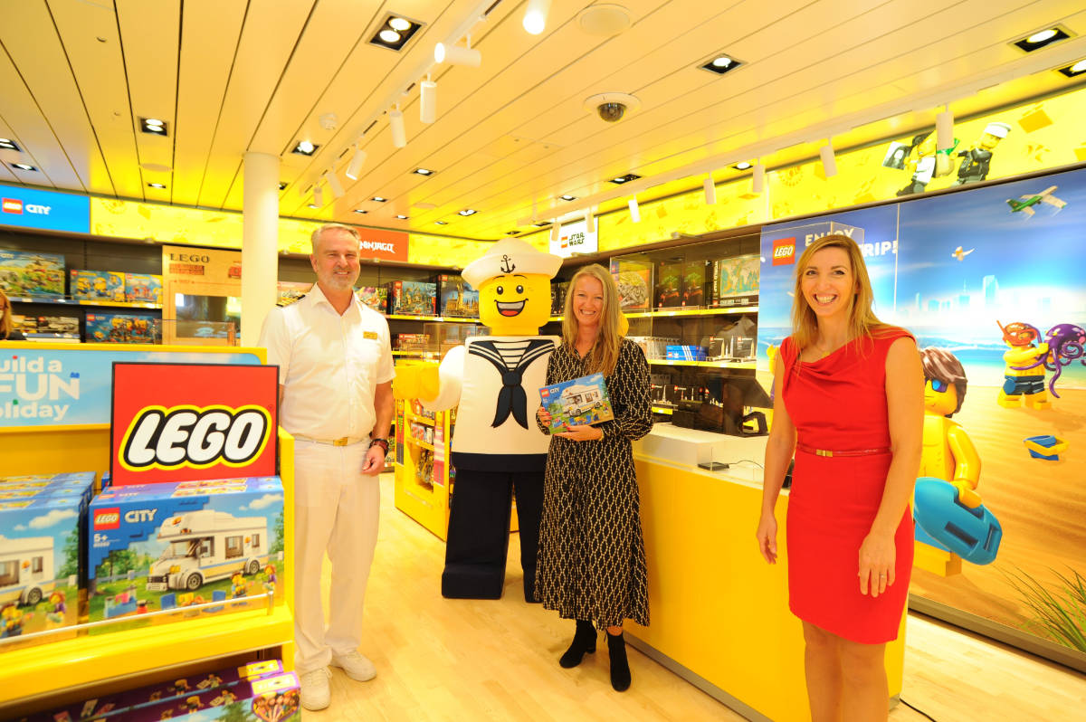 AIDA eröffnet weltweit ersten LEGO Store an Bord eines Kreuzfahrtschiffes – der AIDAprima