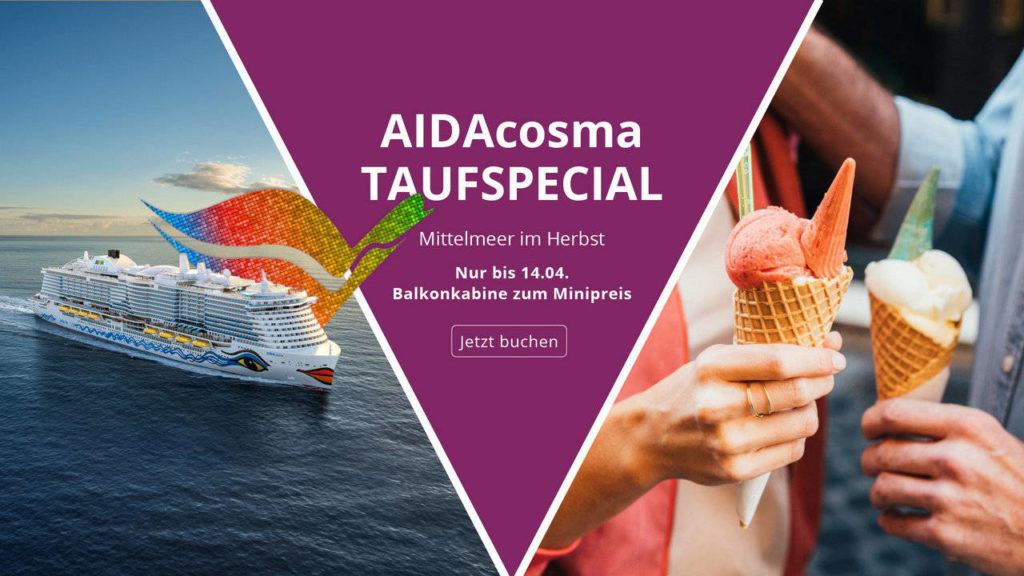 AIDAcosma Taufe - Bildquelle: AIDA Cruises