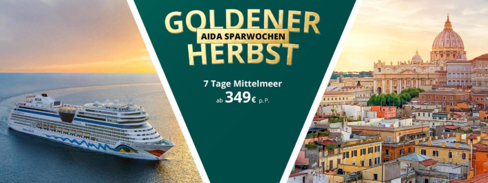 Aida Reisen 2022 Mittelmeer