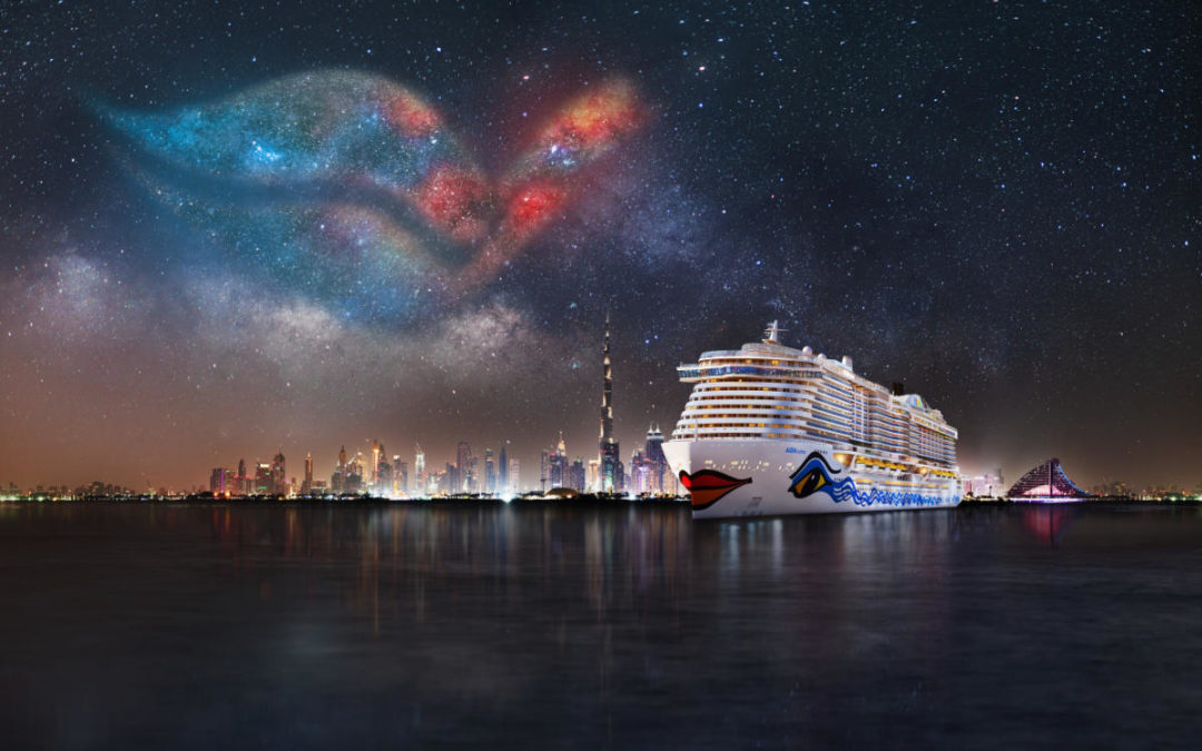 AIDAcosma Auftaktveranstaltung mit DJ Alle Farben im Orient