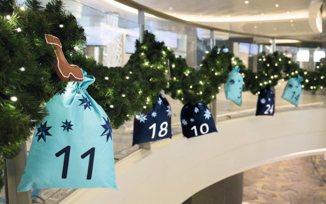 Mein Schiff mit passender Stimmung zu Advent und Weihnachten an Bord