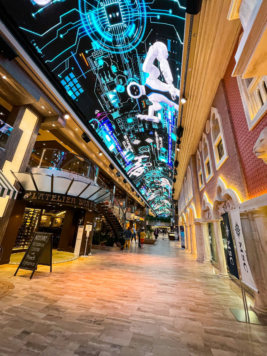 MSC Virtuosa - kurzer Reisebericht: Die Galleria Virtuosa