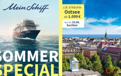 Mein Schiff Sommer Special – nur bis 19.06 buchbar!
