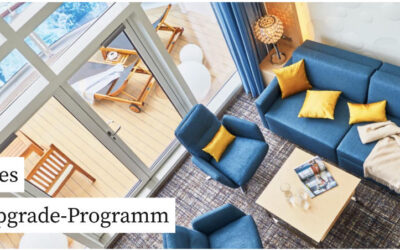 AIDA Kabinen Upgrade Programm gestartet – Upgrade für Reisen ab September 2023 möglich