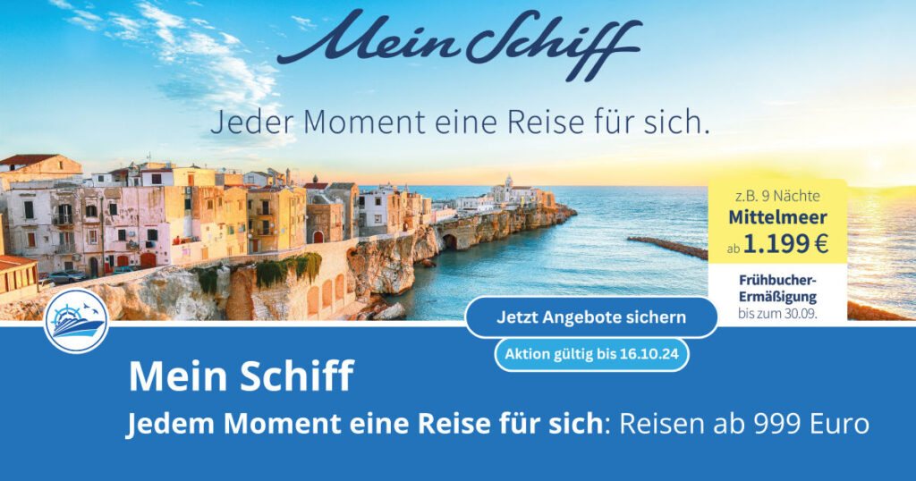 Mein Schiff Kampagne: Jeder Moment eine Reise für sich