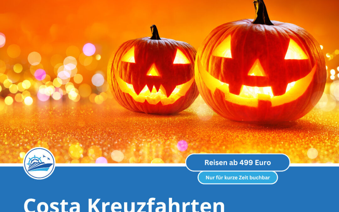 Costa 100 Euro Rabatt über Halloween – nur für kurze Zeit