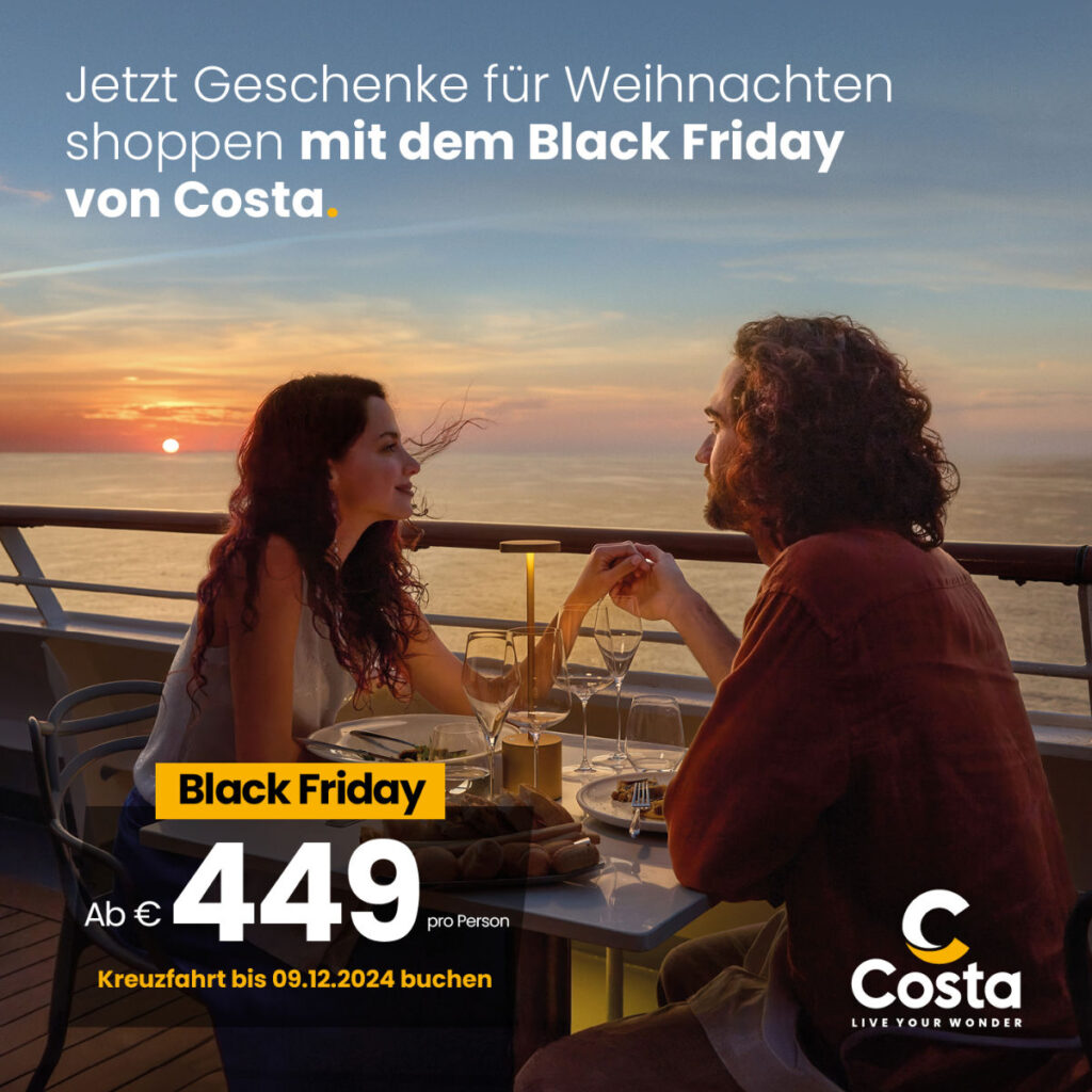 Costa Black Friday Aktion 2024