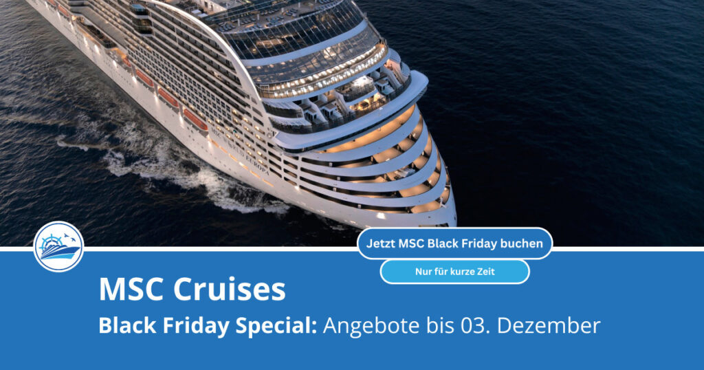 MSC Cruises startet Black Friday 2024 1 MSC Black Friday 2024