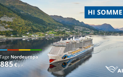 AIDA Cruises mit großer „Hi Sommer“-Aktion – Jahresauftakt-Kampagne