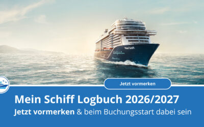 Mein Schiff Logbuch Winter 2026/2027 – jetzt vormerken!