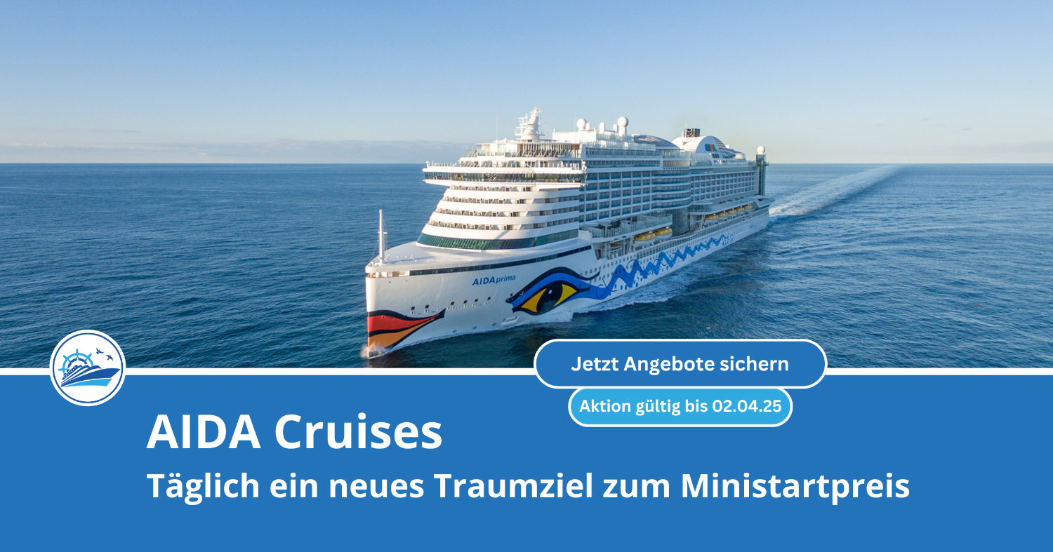 AIDA Traumstart um 12 - Jetzt Angebote sichern!