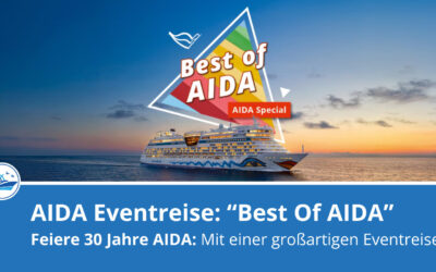 AIDA Eventreise 2026: Best of AIDA – Die große Geburtstagsparty auf See