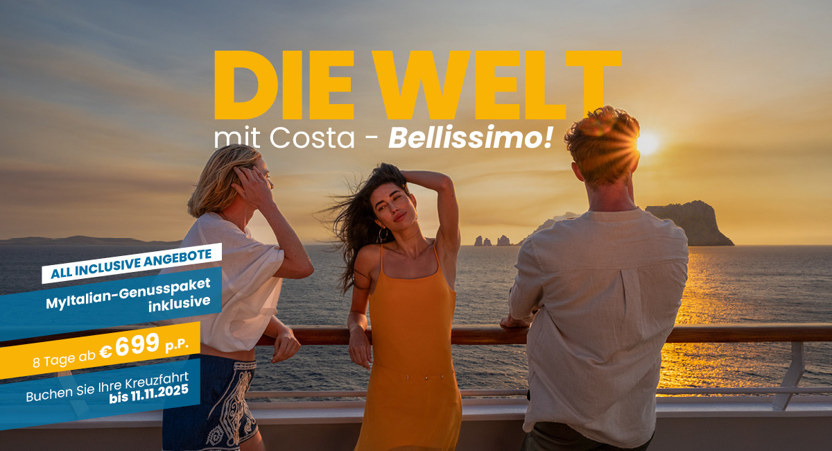 Costa Bellissimo ab 699 Euro