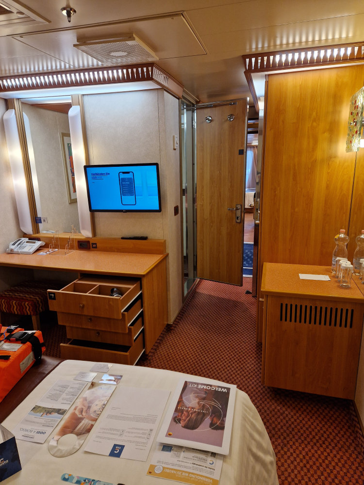Vor- und Nachteile der verschiedenen Kabinenarten 2 Costa Diadema Innenkabine Bildquelle: Kathrin (Cruisify)