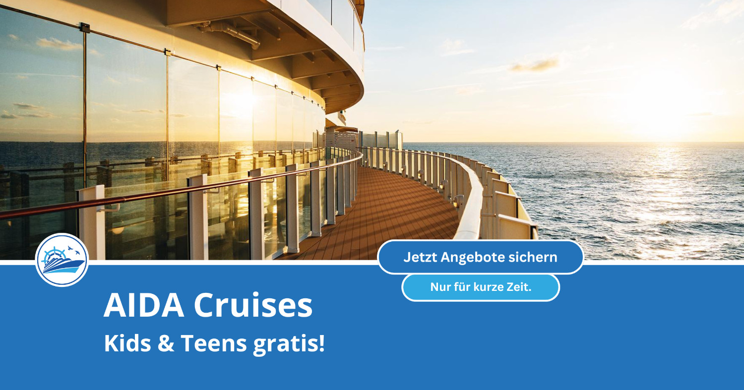 AIDA Cruises: Kids & Teens Gratis!