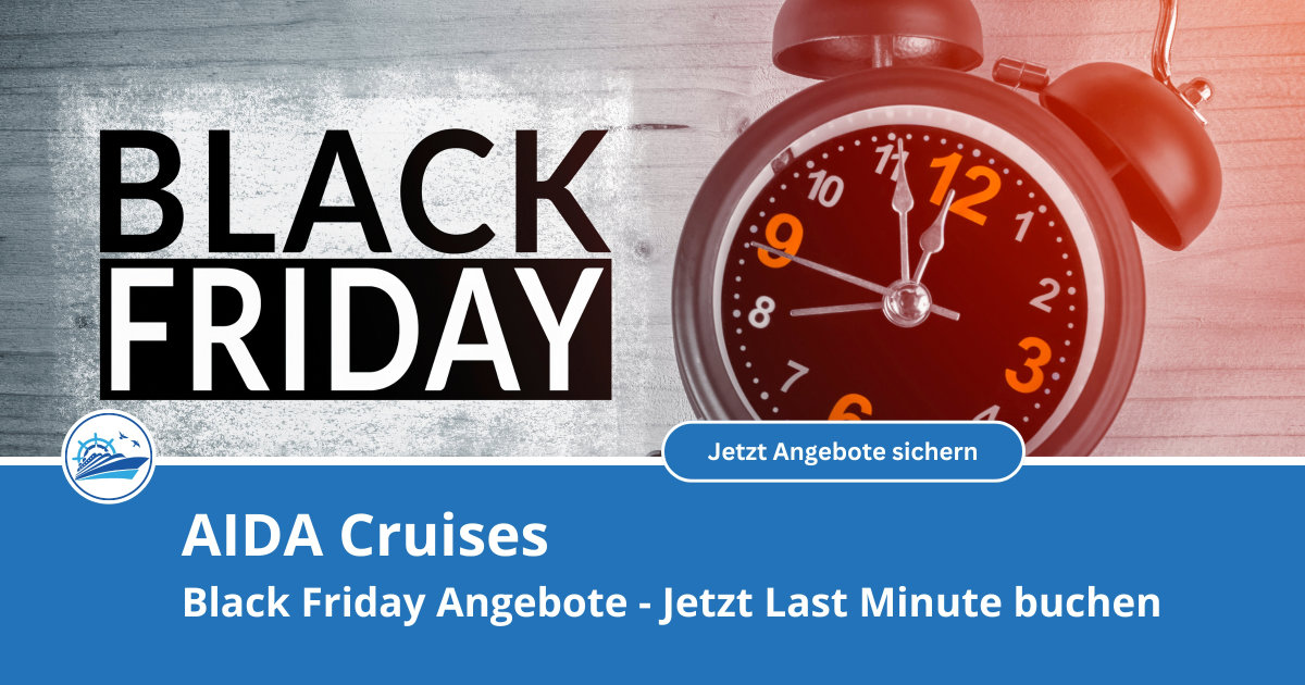 AIDA Cruises - Black Friday Angebote 2025