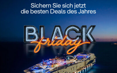 MSC Black Friday 2025: Bis zu 50 % Rabatt und Premium-Getränkepaket