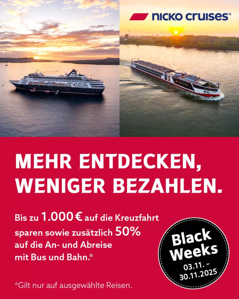 Nicko Cruises BlackWeek 2025 