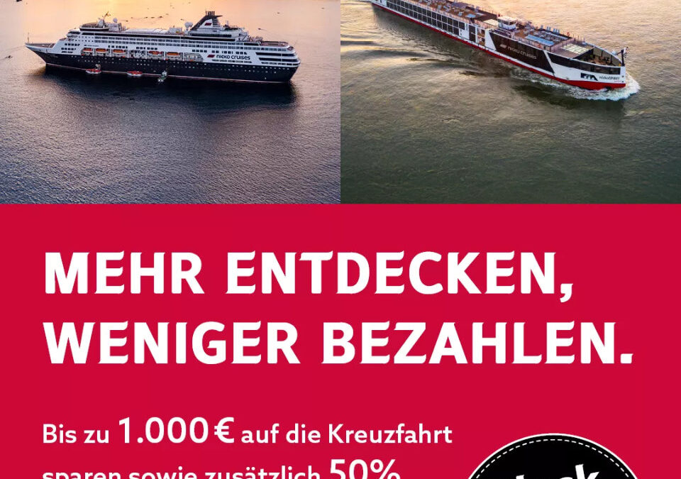 Nicko Cruises Black Weeks 2025: Mehr entdecken, Weniger bezahlen