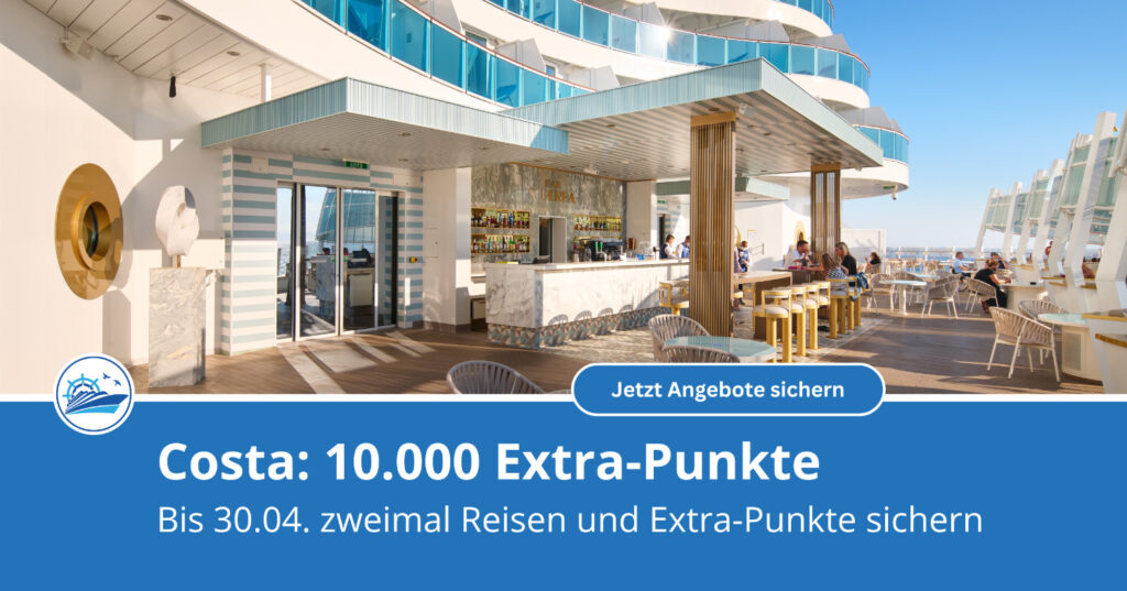Costa Club - 10.000 Extra Punkte