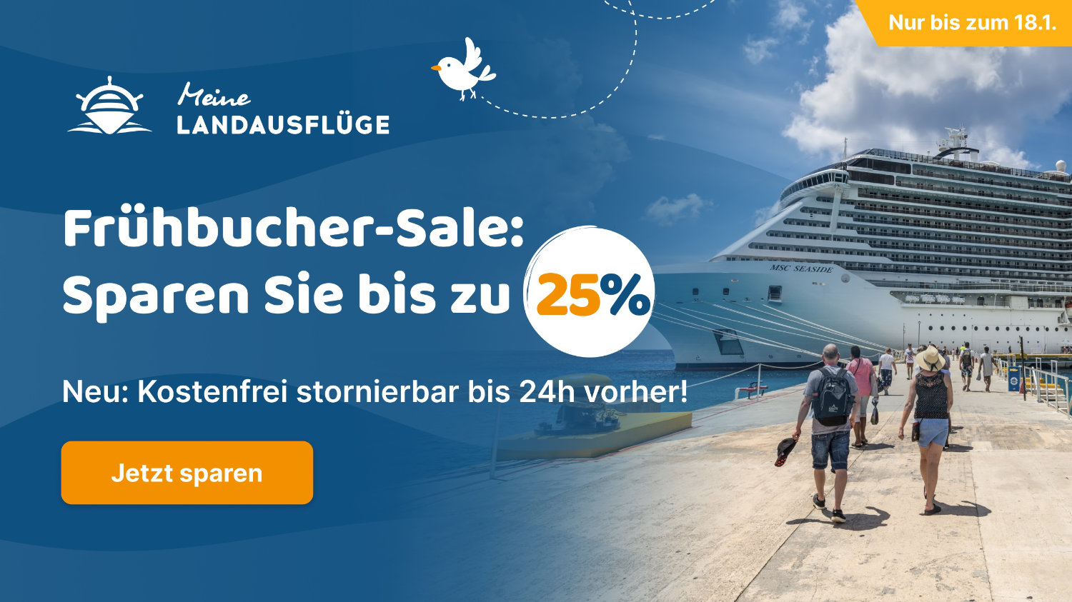 Meine Landausflüge 2026 Rabatt