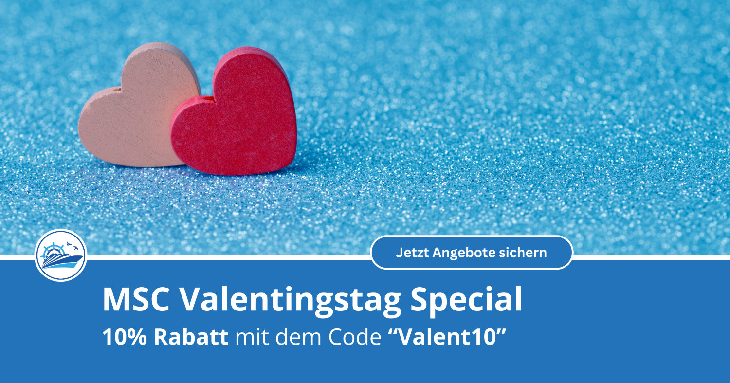 MSC Valentinstag 10% Rabatt 2026