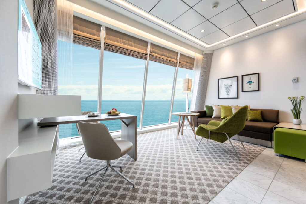 Himmel & Meer Suite Wohnbereich