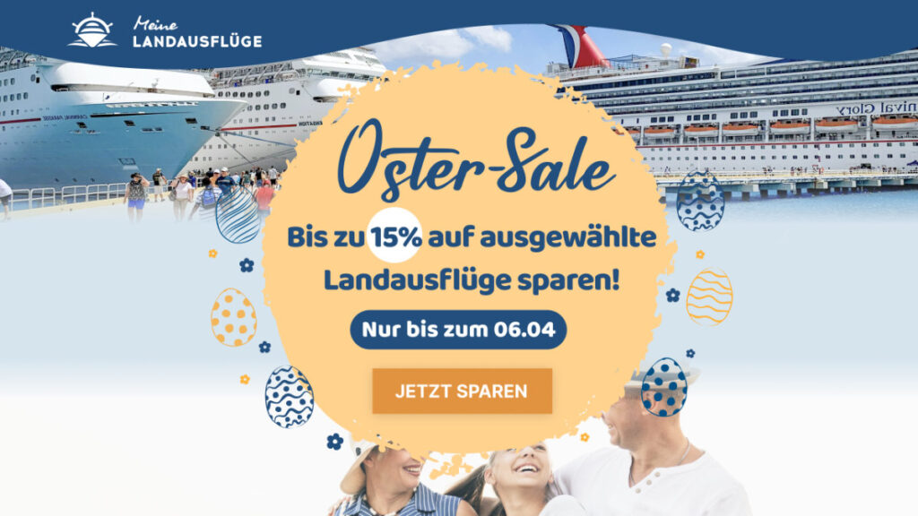 Meine-Landausflüge Ostersale 2026