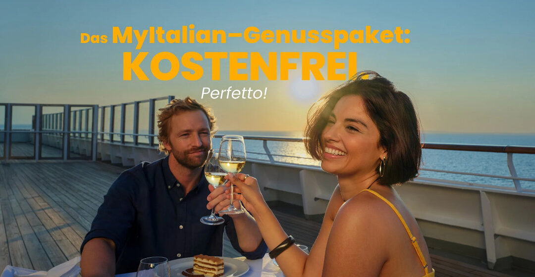 Costa All Inclusive Kreuzfahrten 2026/2027: MyItalian-Genusspaket kostenfrei sichern