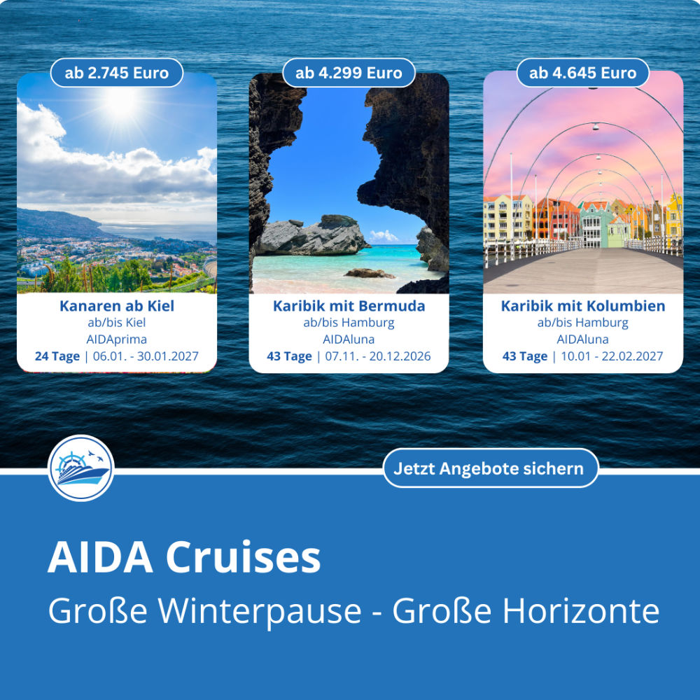 AIDA Cruises - Große Winterpause