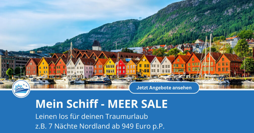 Mein Schiff MEER SALE: Limitierte Angebote für Winter, Karibik und Nordland - bis 13.07.2026! 1 Mein Schiff Meer Sale Juli 2026 - Jetzt buchen!