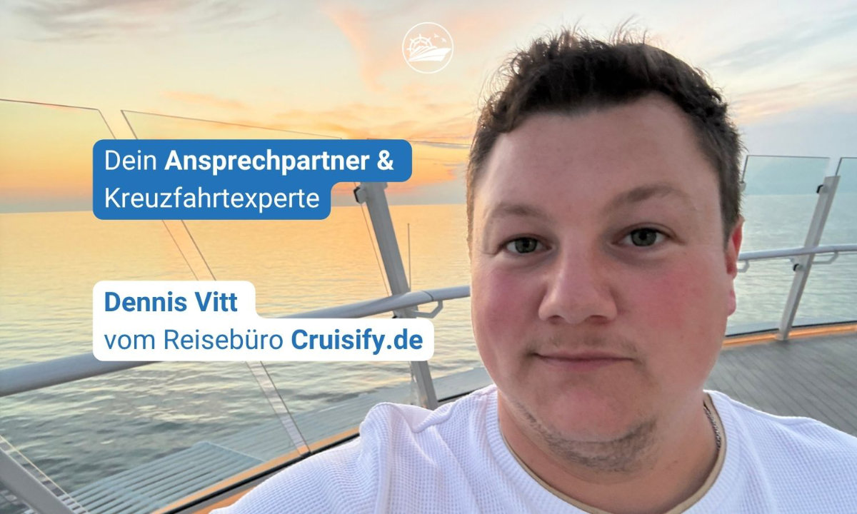 Dennis Vitt vom Kreuzfahrt-Reisebüro Cruisify