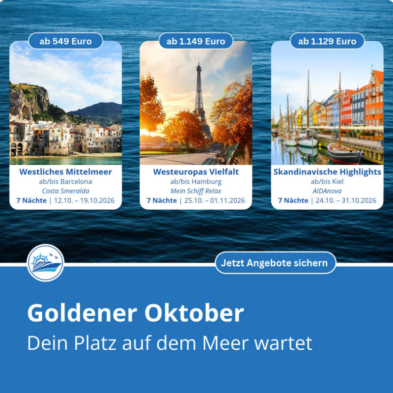 Cruisify Goldener Oktober