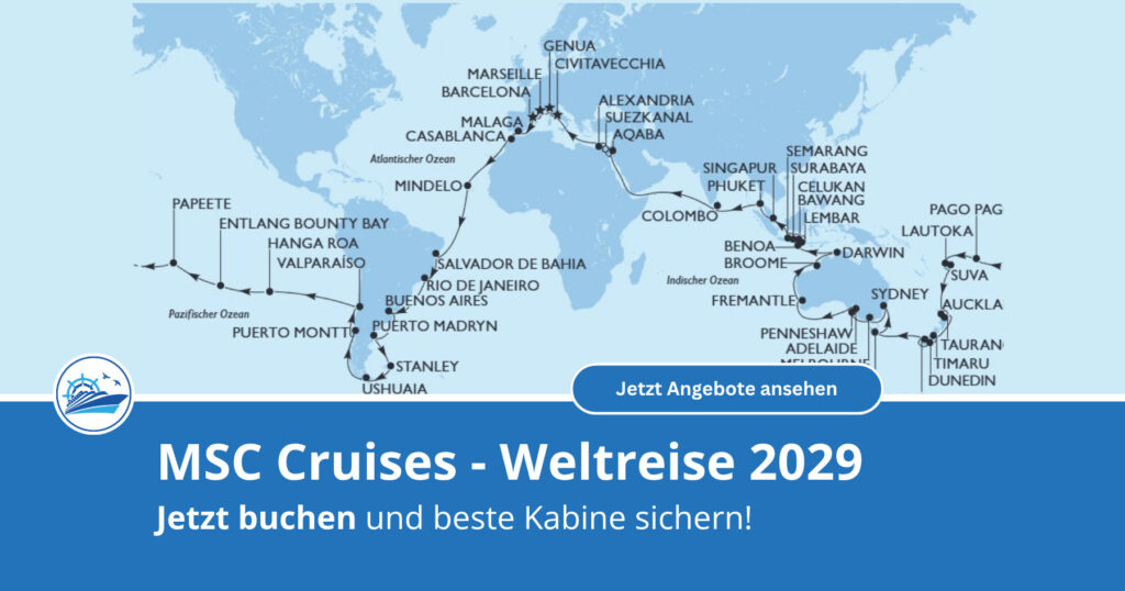 MSC Weltreise 2029