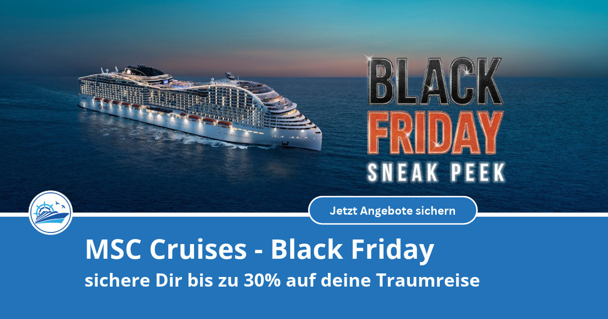 MSC Cruises Black Friday 2026